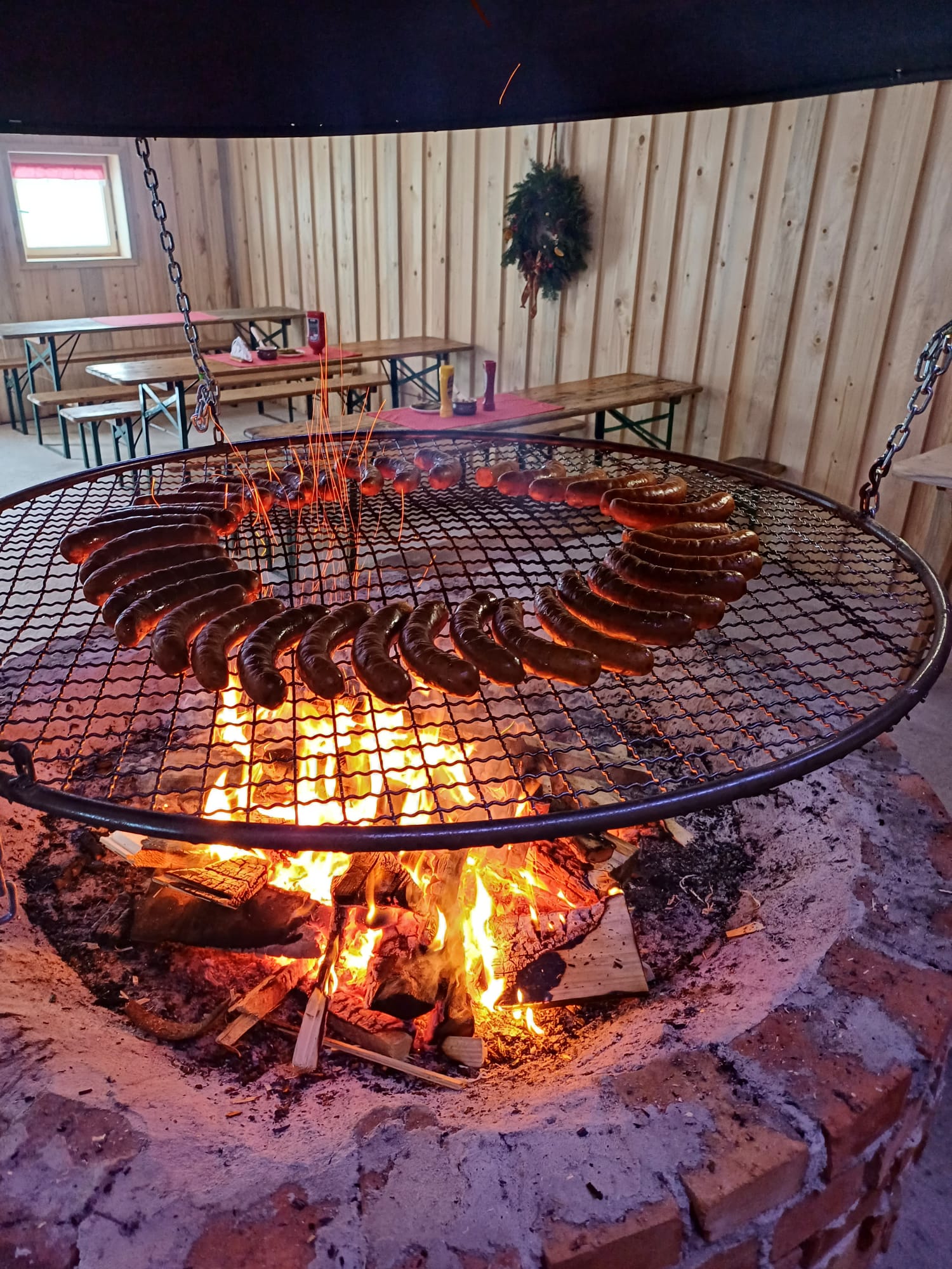 Ognisko po kuligu